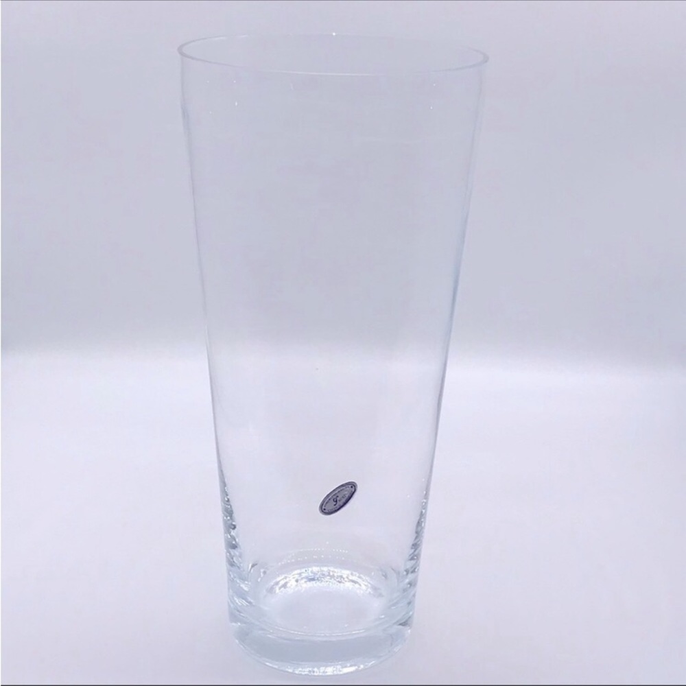 EXCEL HANDBLOWN TRUMPET VASE